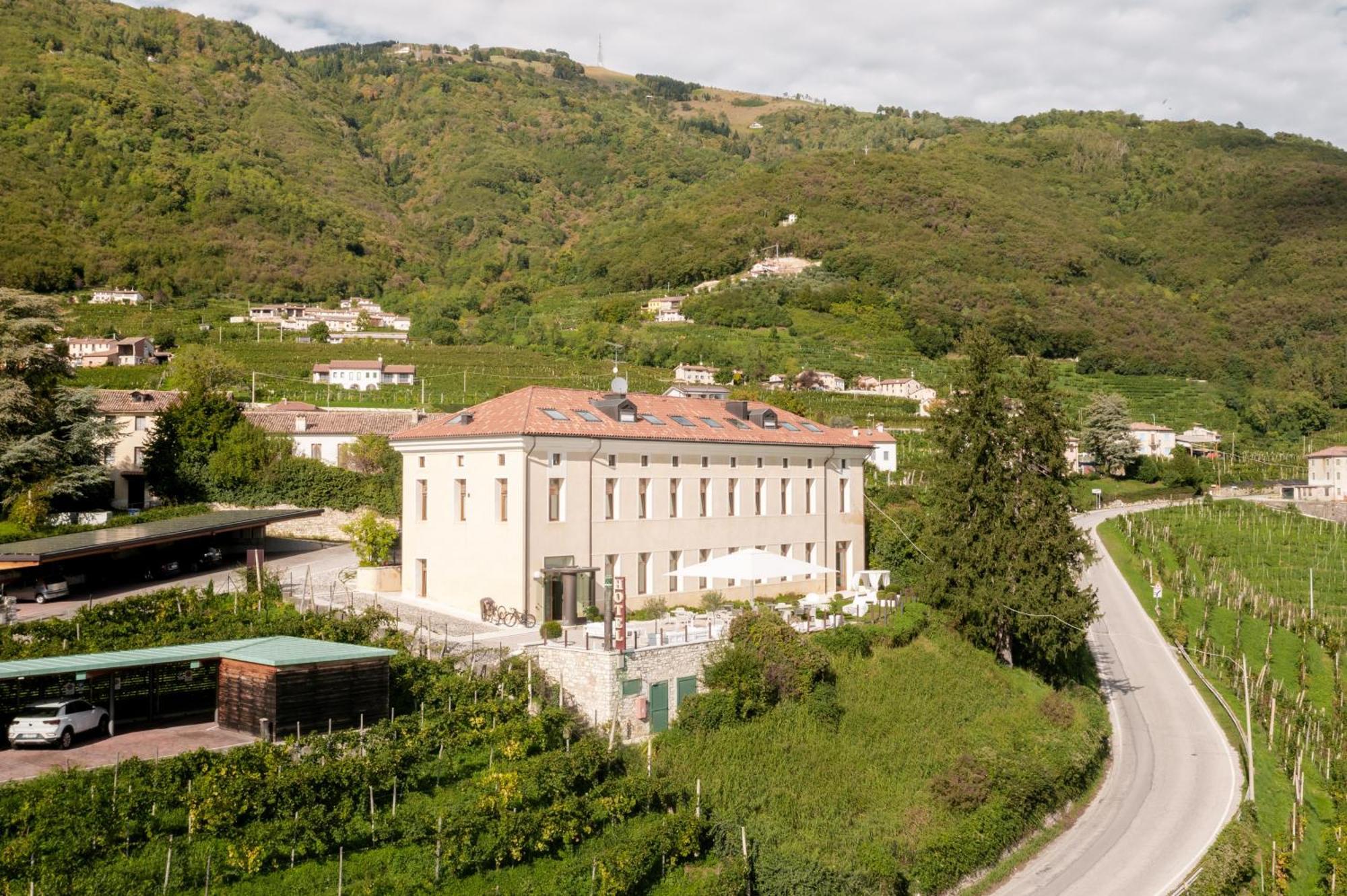 Boutique Hotel Municipio 1815 Valdobbiadene Exterior foto